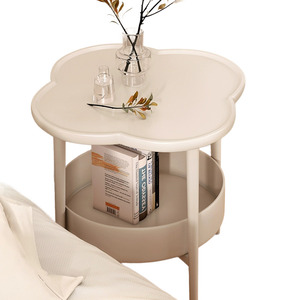 인테리어 사이드 테이블 플라워 디자인 침대 소파 미니 테이블 수납테이블