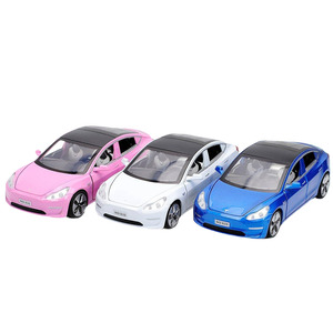 1:32 테슬라 모델S 합금 자동차 모델 다이캐스트 장난감 시뮬레이션 금속 자동차 사운드 라이트 컬렉션 장난감 선물